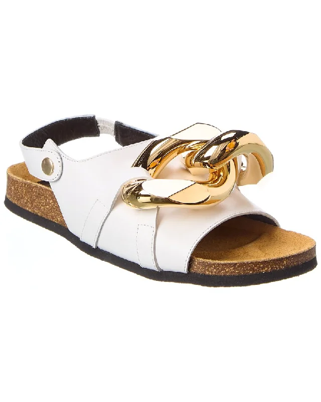 Hot Trends JW Anderson Chain Leather Sandal