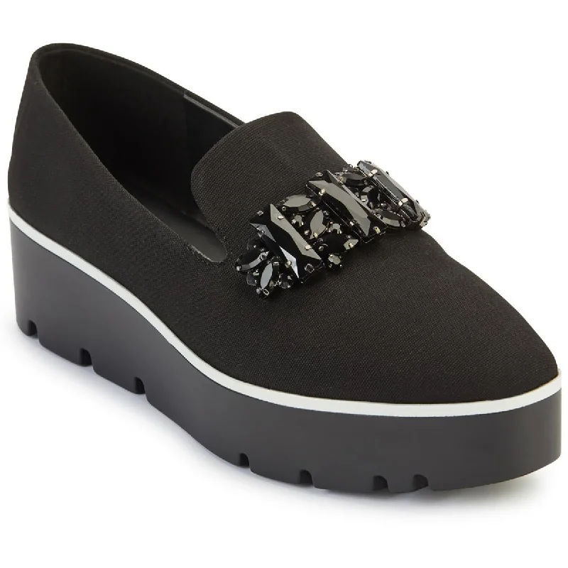 Comfortable Flats Sale Karl Lagerfeld Paris Womens Bri Embellished Fashion Loafers