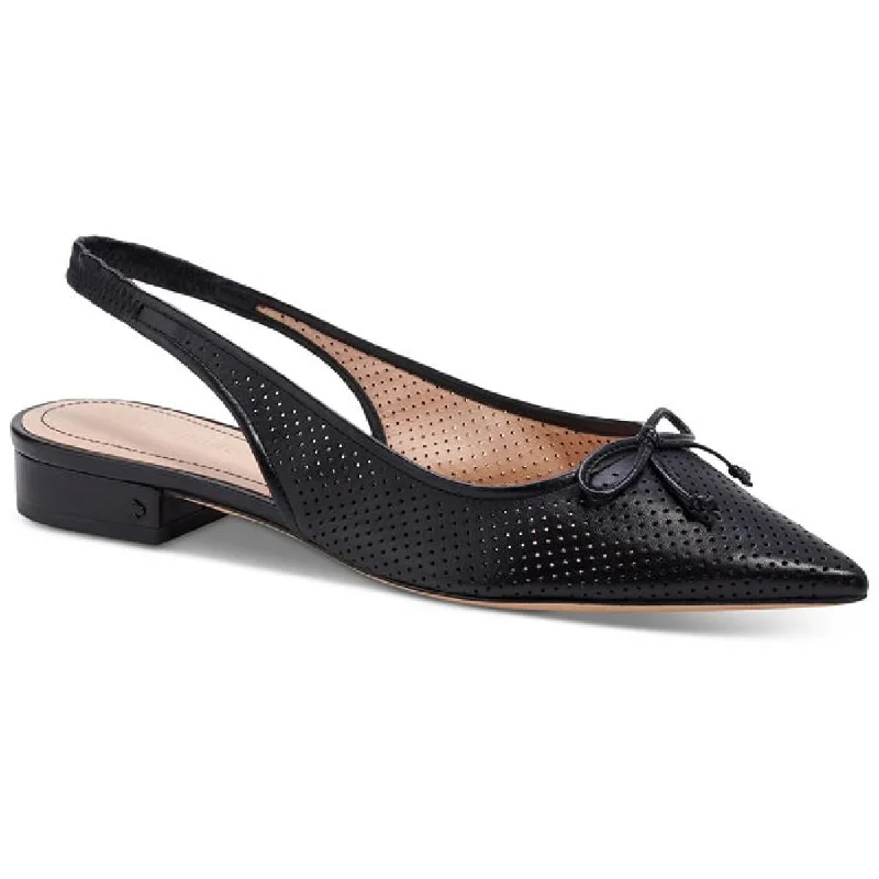 Formal Shoes Deals Kate Spade New York Womens Veronica Leather Perforated Slingbacks Formal Shoes Deals Kate Spade New York Womens Veronica Leather Perforated Slingbacks