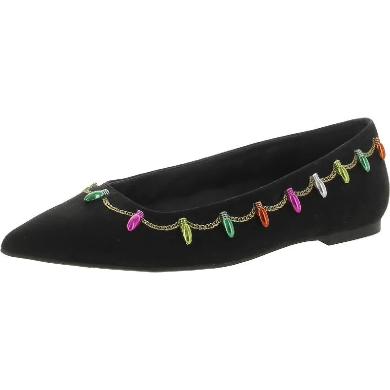 Slip-Resistant Footwear Promotion Katy Perry Womens The Hollie Christmas Faux Suede Holiday Ballet Flats Slip-Resistant Footwear Promotion Katy Perry Womens The Hollie Christmas Faux Suede Holiday Ballet Flats