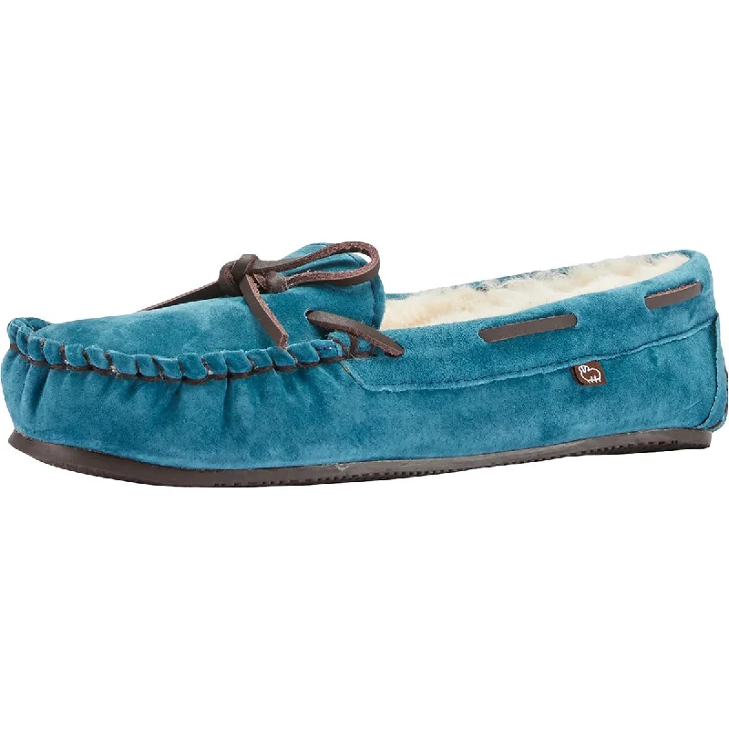 Contemporary Fashion Sale Lamo Womens Britain Moc II Suede Slip On Moccasins