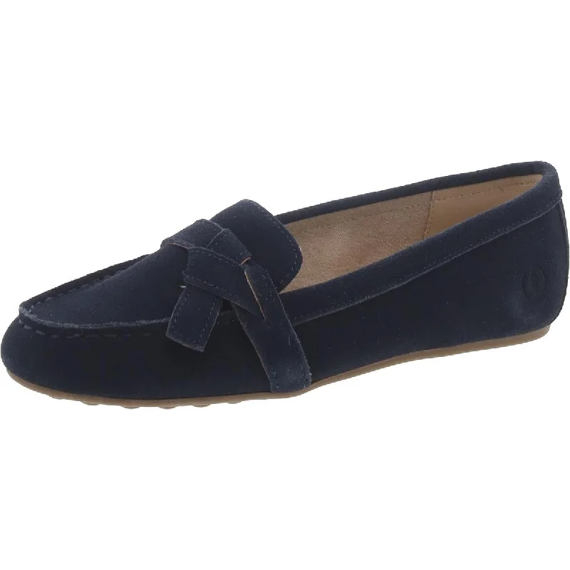 Relaxed Style Deals Lands' End Womens Suede Slip On Loafers