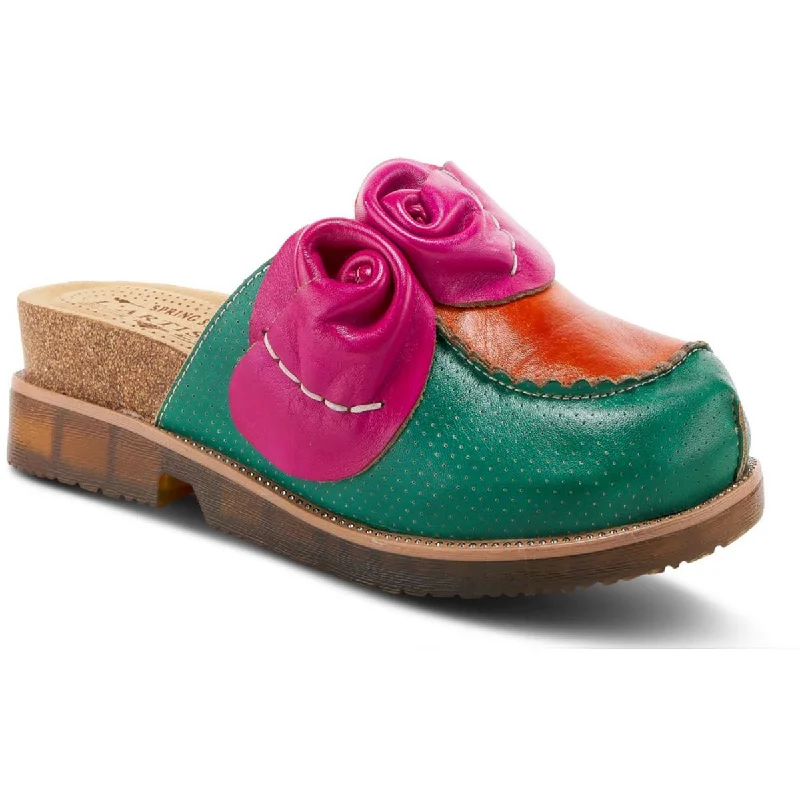 Exclusive Fashion Deals L'Artiste by Spring Step Womens Leather Cork Clogs