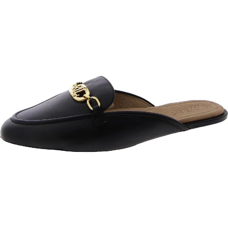 Fresh Fashion Discounts Lauren Ralph Lauren Womens AVERI MULE Faux Leather Round toe Mules Fresh Fashion Discounts Lauren Ralph Lauren Womens AVERI MULE Faux Leather Round toe Mules