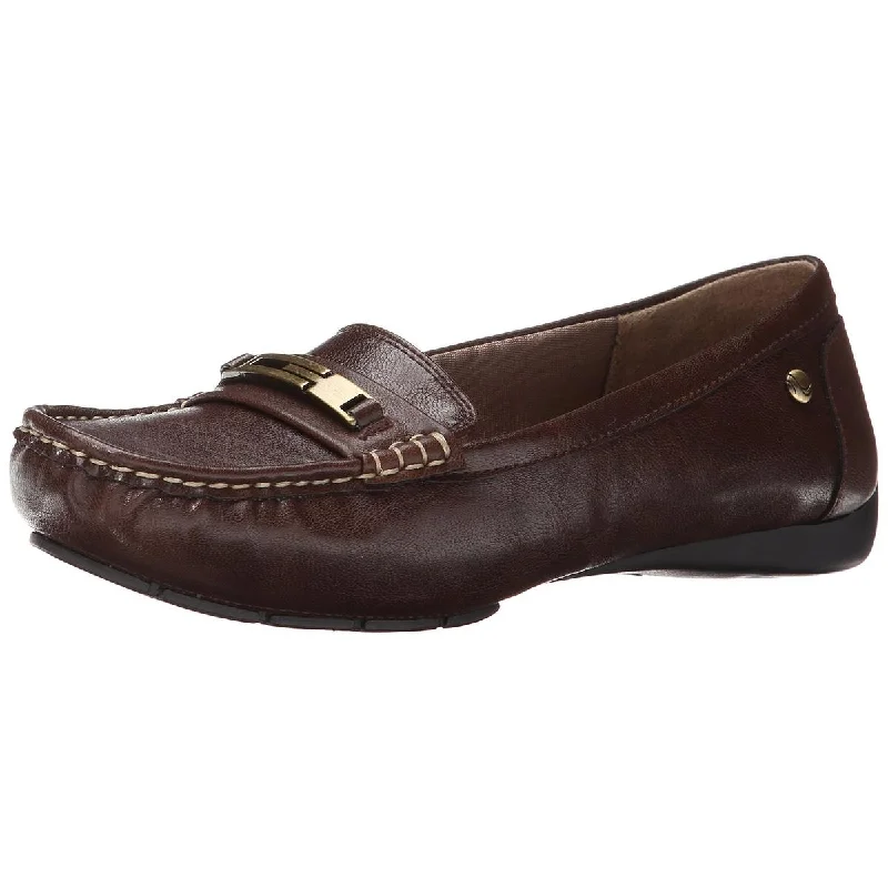 Stupidly Low Prices LifeStride Womens Viva Faux Leather Moc Toe Loafers