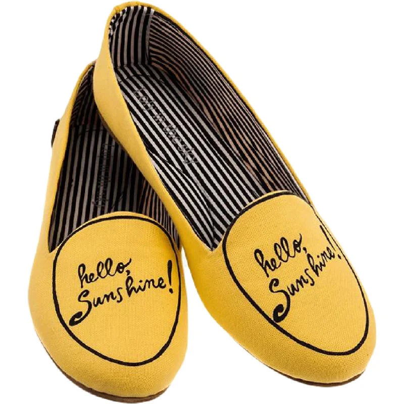 Snag Fabulous Fashion Bargains Loly in the Sky Womens Sonia Canvas Slip-On Loafers