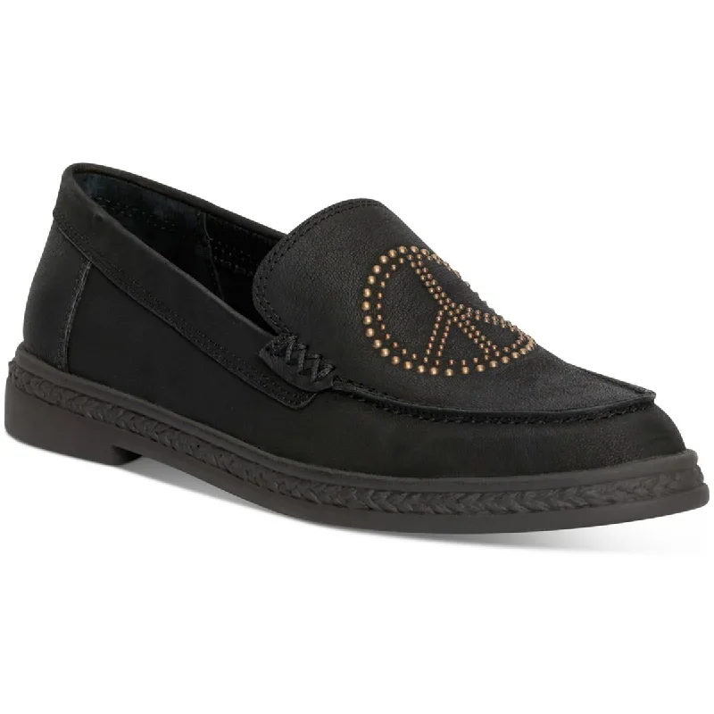 Sale Clearance Lucky Brand Womens Redmy Embellished Open stitch Loafers