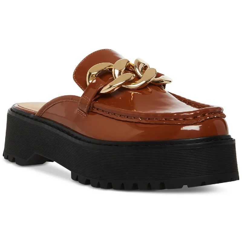 Stylish Basics Madden Girl Womens Dollie Lug Sole Slip On Loafers