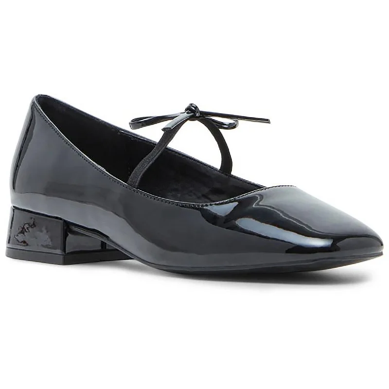 Weekend Exclusive Madden Girl Womens Egret Casual Patent Mary Janes