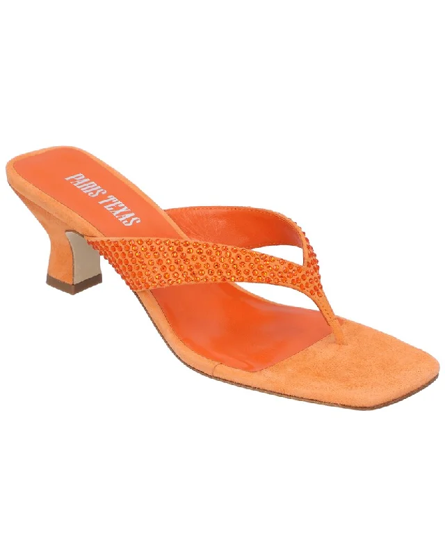Stylish Savings Paris Texas Holly Portofino Leather Sandal