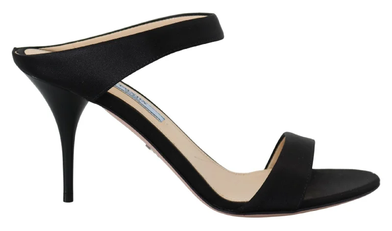 Low Price Special Prada Elegant  Leather Heels Women's Pumps