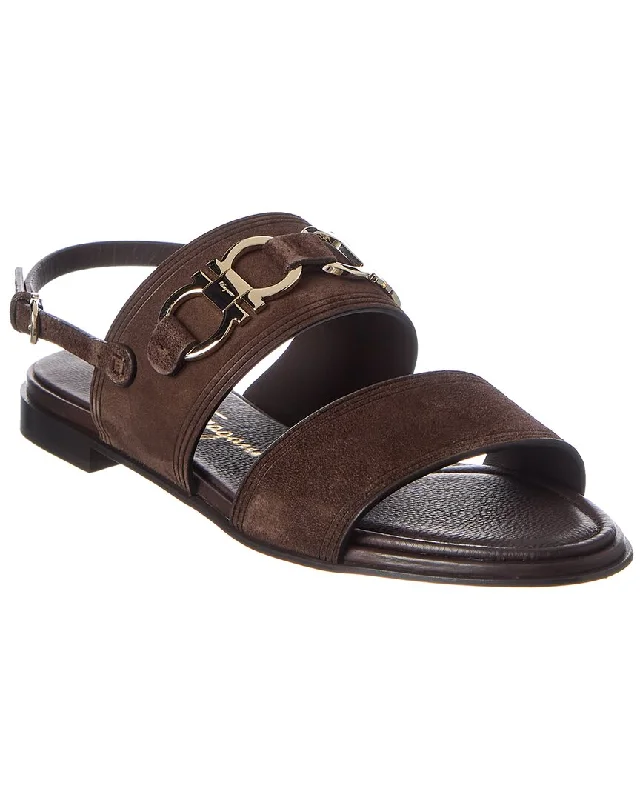 Limited Time Offer Salvatore Ferragamo Chaim Leather Sandal