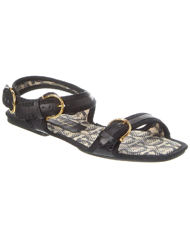Fashion Frontiers Salvatore Ferragamo Nomadic Leather Sandal