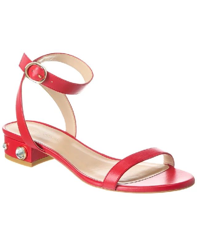 You'll Love Us Because Stuart Weitzman Dancer Allshine 25 Leather Sandal