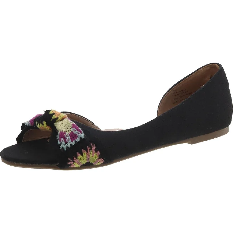 Unleash Your Style Sugar Womens CABEZA Pointed toe Comfy Flat Shoes