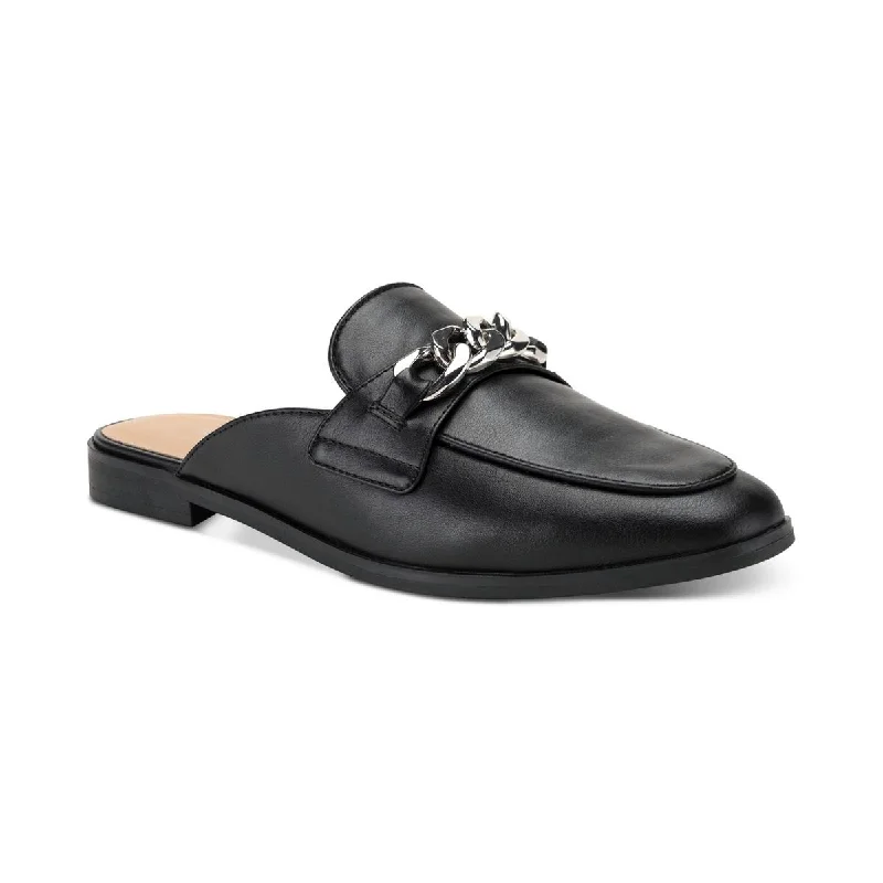 Timeless Elegance Redefined Sun + Stone Womens Augustaa Chain Slip On Mules