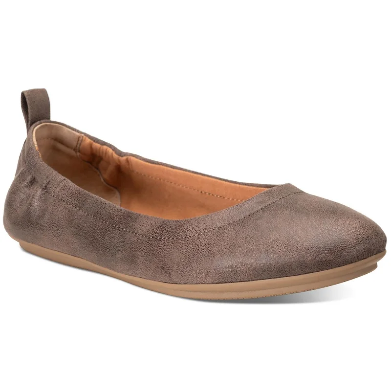 Sale Clearance Sun + Stone Womens Lucia Slip On Round Toe Ballet Flats