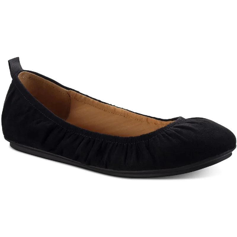 Early Bird Offer Sun + Stone Womens Sibyyl Round Toe Slip On Ballet Flats