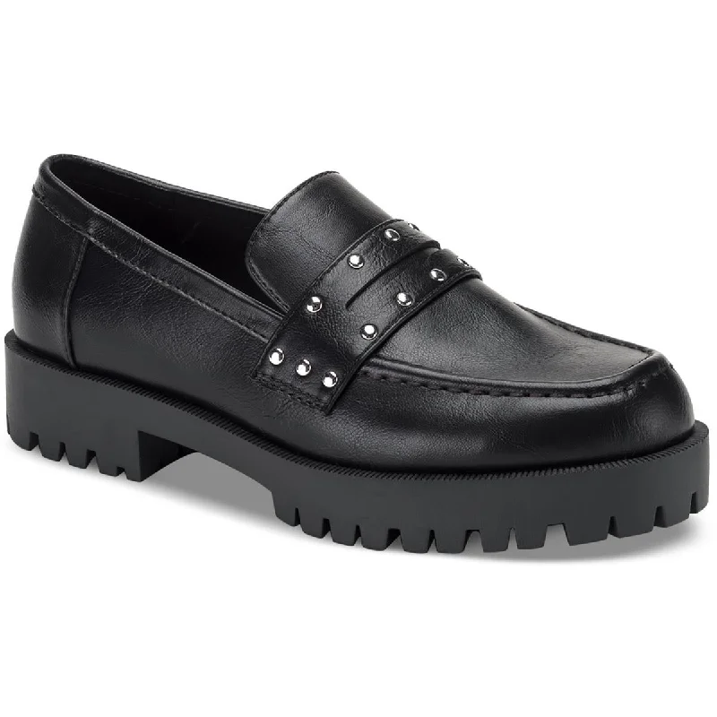 Durable Fashion Picks Sun + Stone Womens TAELENNP Lug Studded detailing Loafers