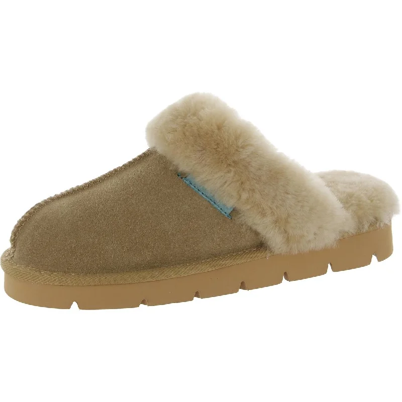 Weekend Exclusive Super Lamb Womens Onger Leather Slip On Mules