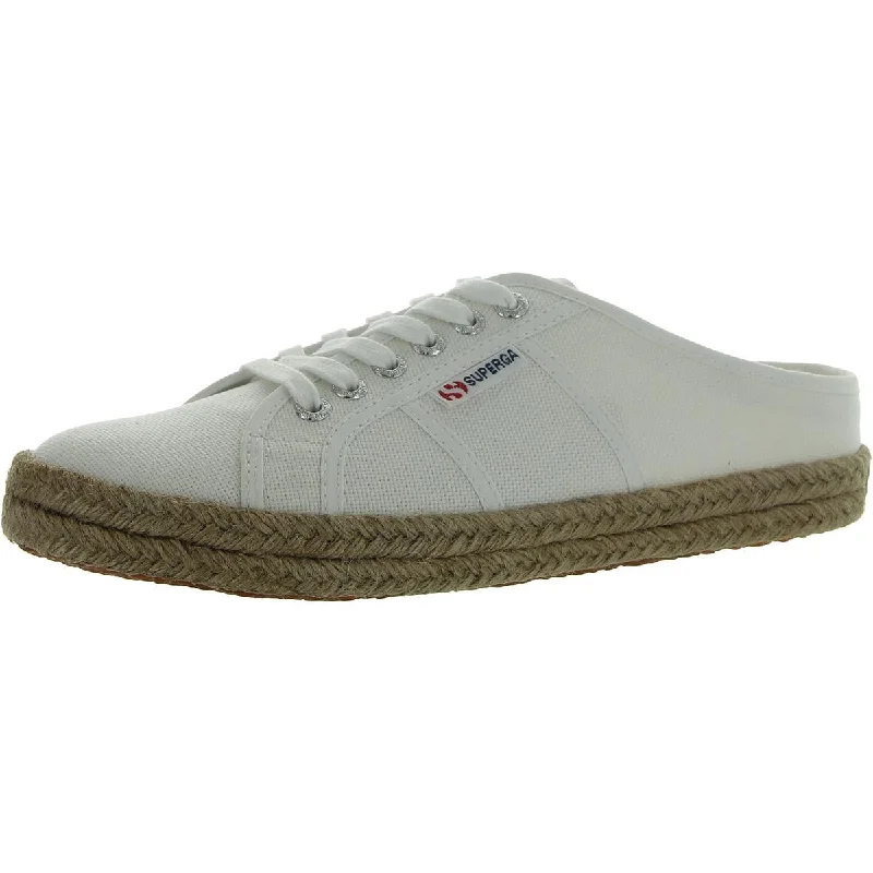 Mega Sale Superga Womens ROPE Round toe Lace Up Mules