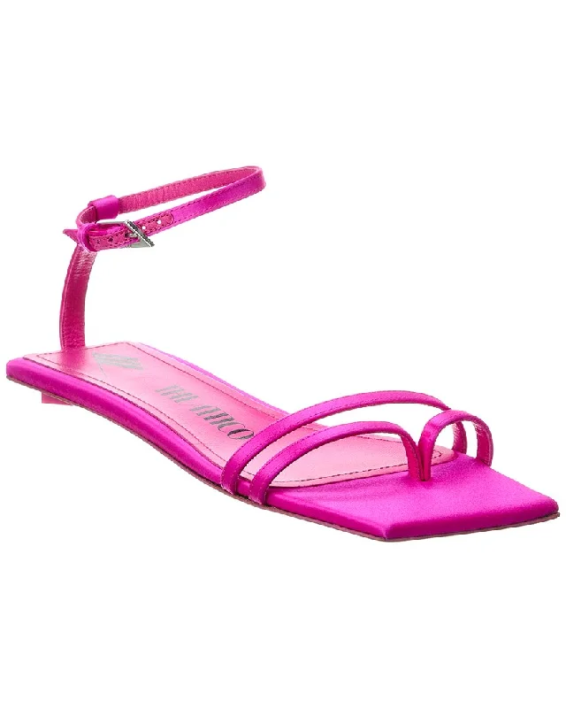Flash Sale Starts The Attico Isla Satin Sandal