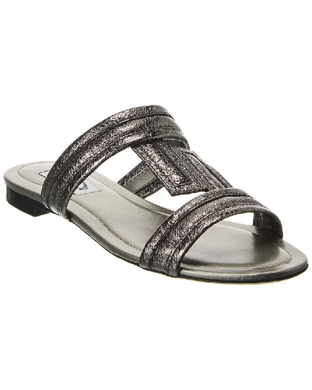 Cool Prices TOD’s Double T Strap Leather Sandal