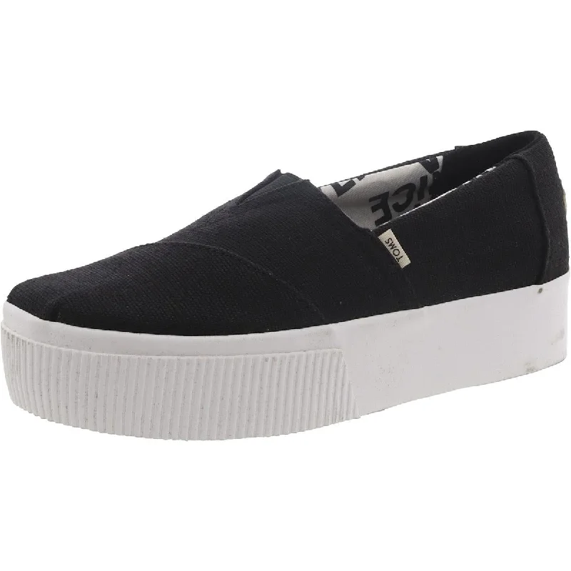 Chic Style Toms Womens Alpargata Boardwalk Round Toe Slip On Loafers