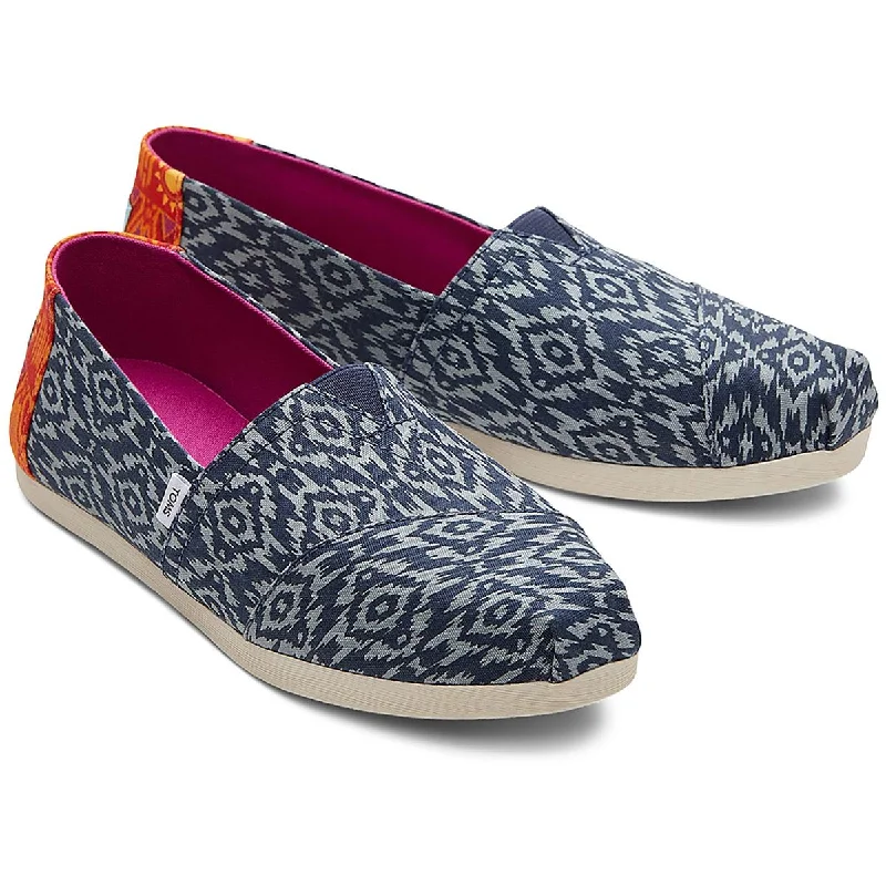 Trendy Styles Toms Womens Alpargata Canvas Printed Slip-On Sneakers