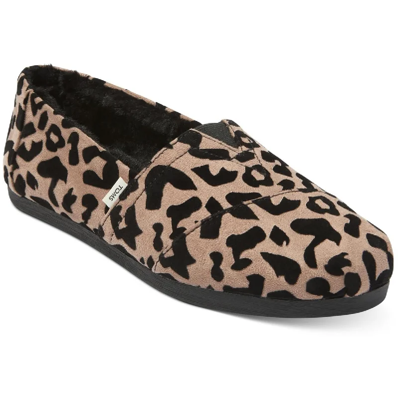 Exclusive Sale Toms Womens ALPARGATA Faux Fur Slip On Loafers