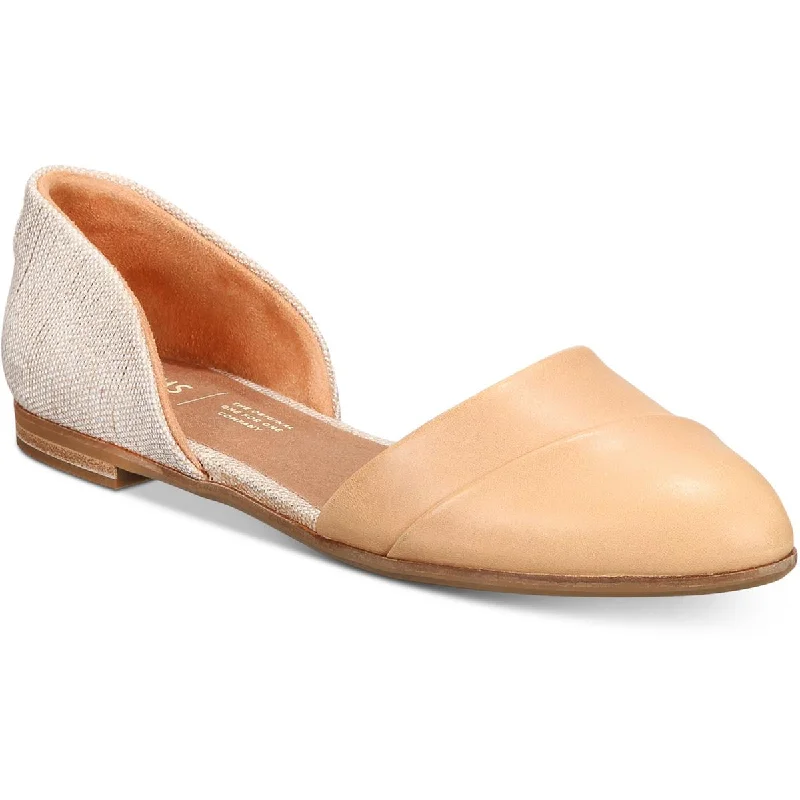 Stylish Savings Toms Womens Jutti  Slip On Almond Te D'Orsay