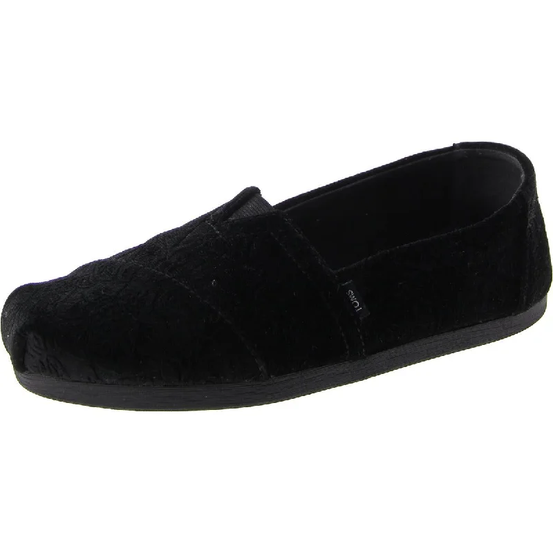 Comfortable Shoes Promotion Toms Womens Velvet Flat Ballet Flats