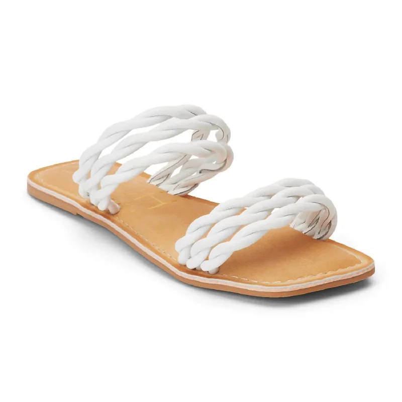 Comfortable Walking Shoes Women's Amalia Sandals In White