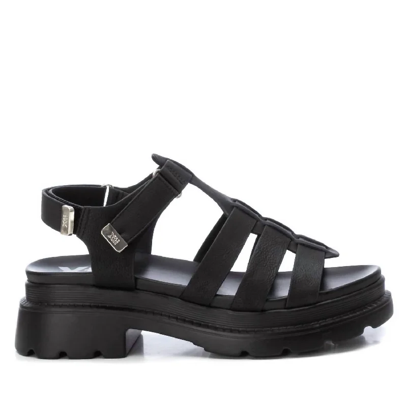 Luxury Casual Deals Women's Chunky Sandals In Black