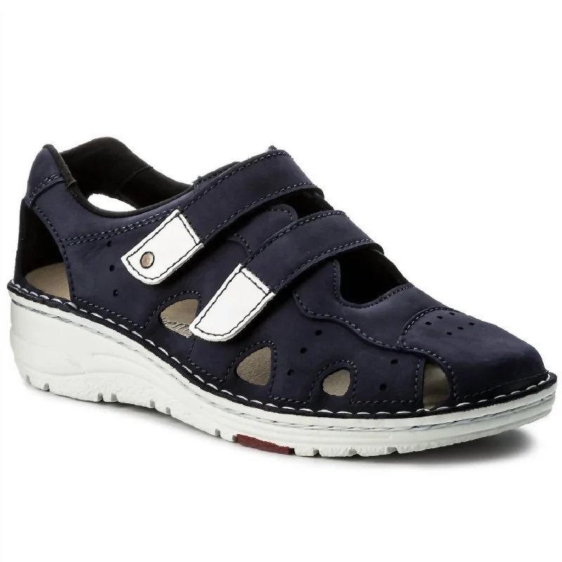 Fashionable Arch Support Shoes Promotion Women's Larena Sandal In Blue