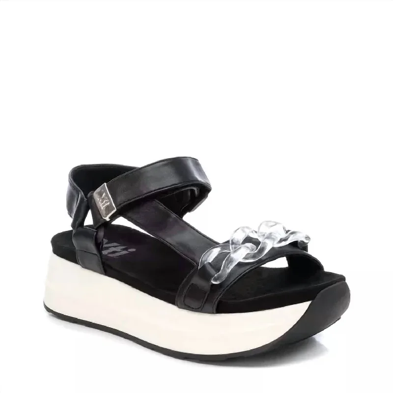 Hot Items Women's Platform Sandals In Black