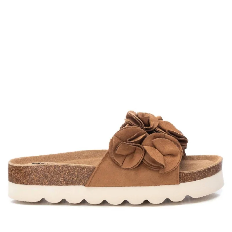 Street Style Discounts Women's Sandals In Camel