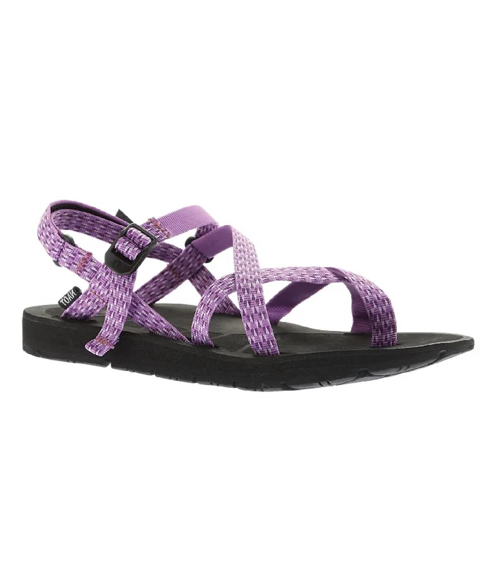 Stylish Walking Shoes Women's Shore Sport Sandal In Purple