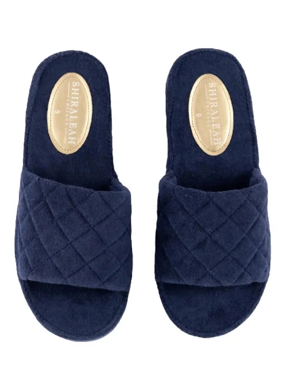 Formal Shoes Deals Women's Sol Pool Slides In Navy