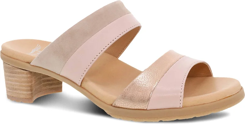 Trendy Styles Women's Theresa Slip-On Sandal In Blush
