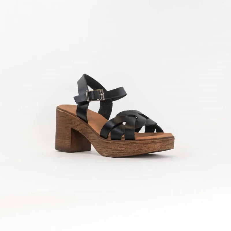 Comfortable Stretchy Shoes Women's Uma Sandal In Black