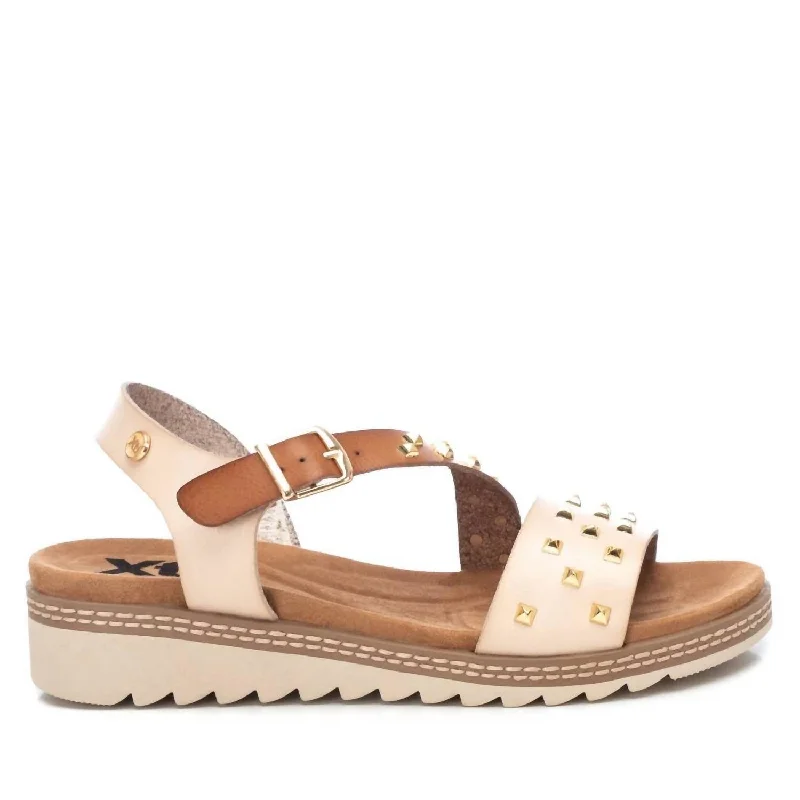 Mega Sales Women's Wedge Sandals In Beige