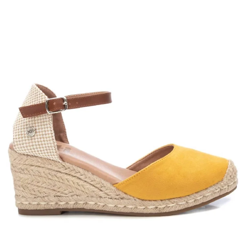 Street Style Discounts Women's Wedge Sandals In Yellow