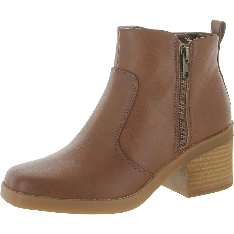 Limited Stock, Big Sale B.O.C. Womens Lexy Faux Leather Square Toe Booties