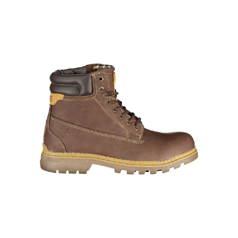 Sophisticated Street Style Offers Carrera Elegant Lace-up Boots with Contrast Women's Details
