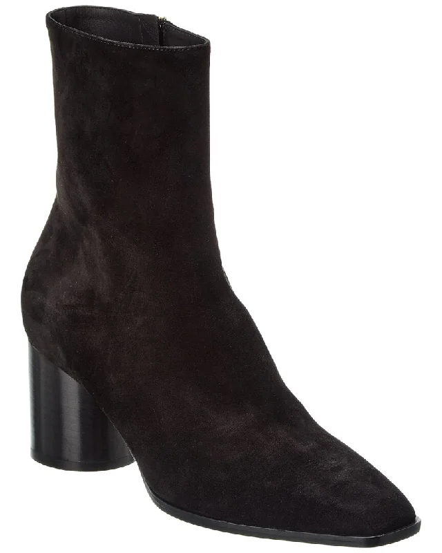 The Latest Trends Ferragamo Pampero Suede Bootie