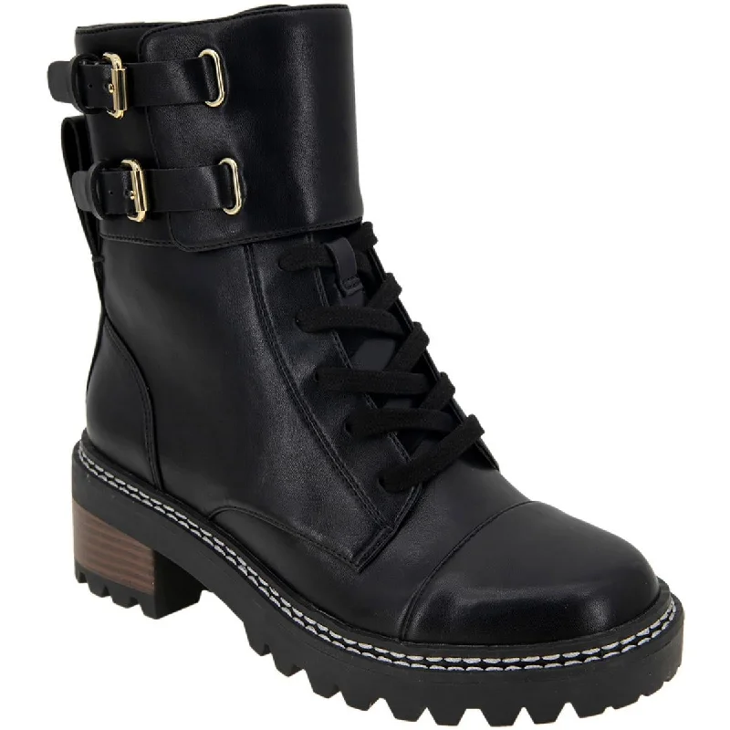 Unleash Your Trend Driven Style CURTIS Womens Faux Leather Lugged Sole Combat & Lace-Up Boots Unleash Your Trend Driven Style CURTIS Womens Faux Leather Lugged Sole Combat & Lace-Up Boots