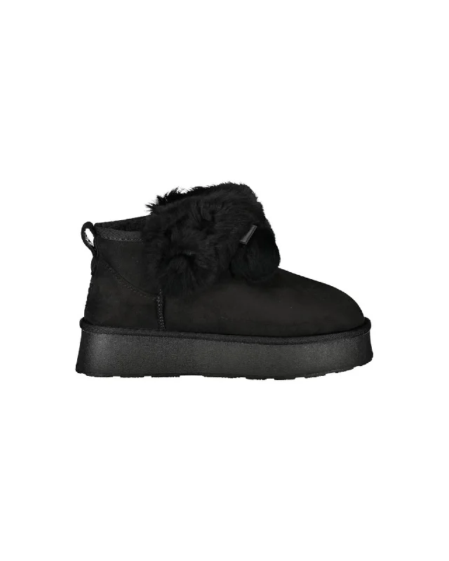Catch Every Fashion Trend Laura Biagiotti Polyester Ankle Boot with Textured Sole