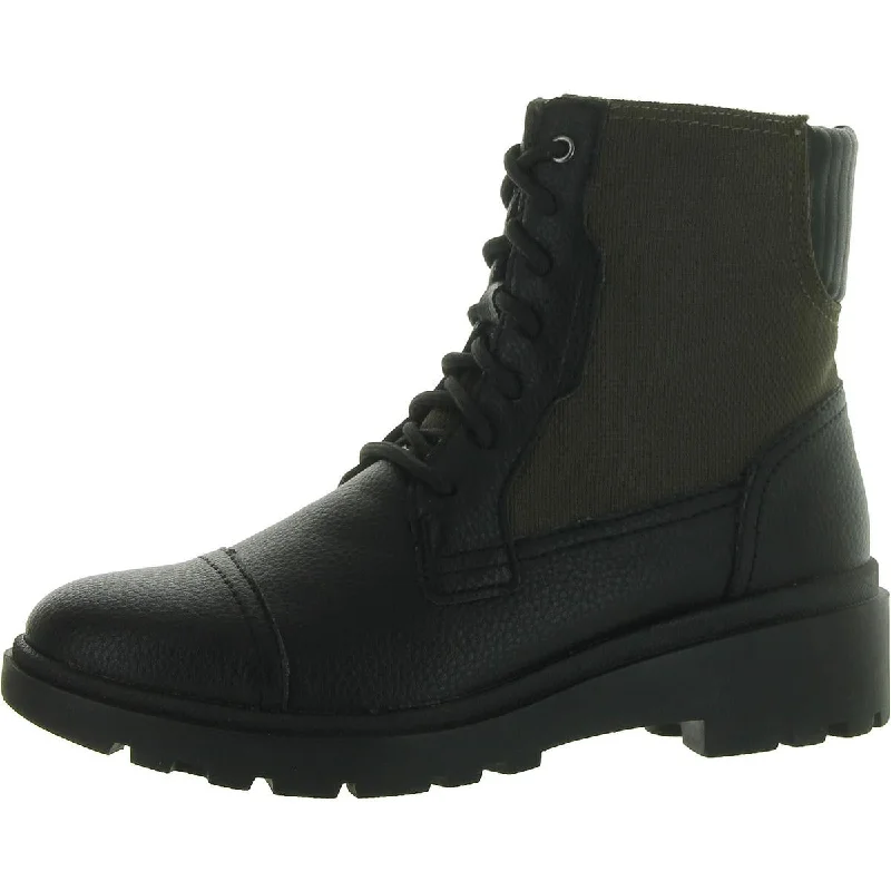 Limited Time Deal CALLA CHARM Womens Leather Zipper Ankle Boots