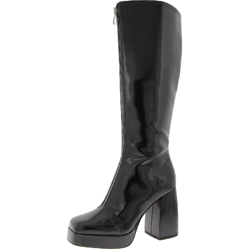 Enjoy Discount The Uplift Boot Womens Zip Up Platforms Over-The-Knee Boots